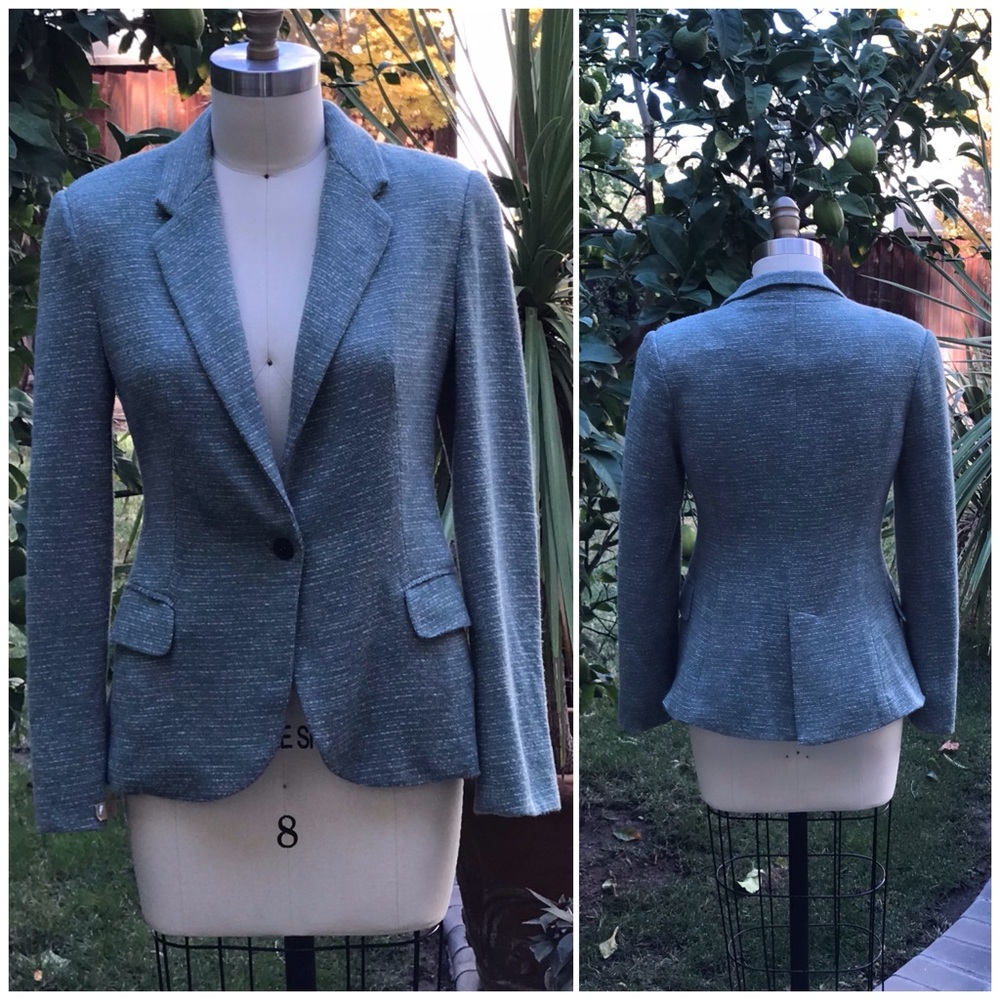 Anthropologie Green Cartonnier Blazer Size Small